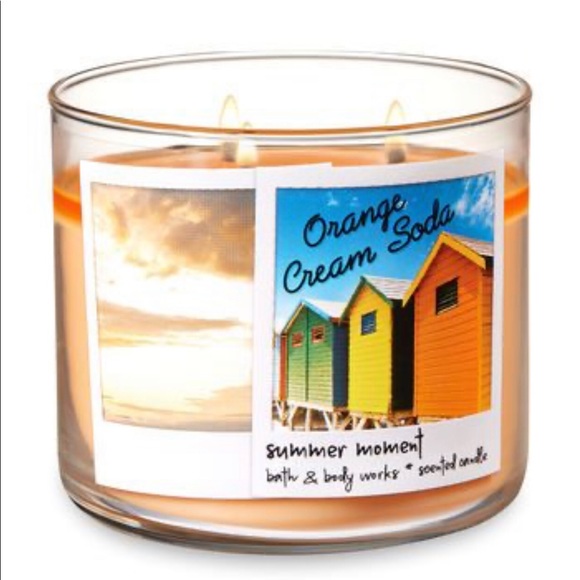 Orange Cream Soda Bath and Body Works Candle